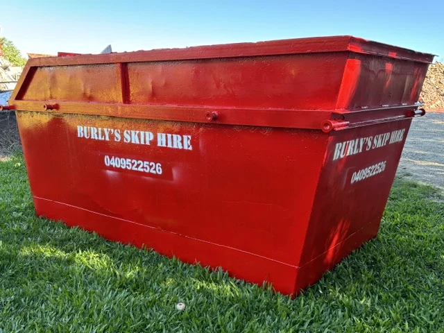 Burly's Skip Hire Skip Bin