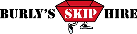 Burly's skip hire logo
